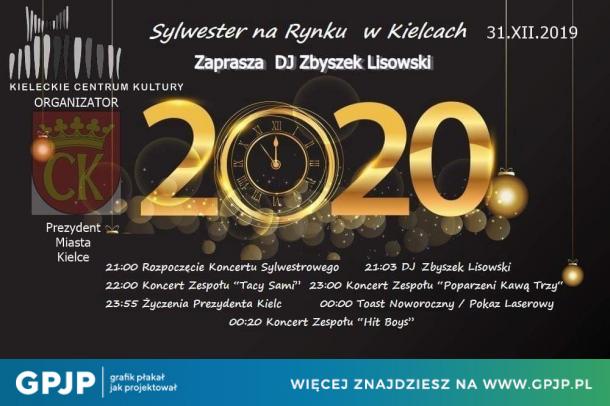 Sylwester w Kielcach 2020